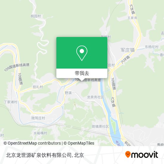 北京龙世源矿泉饮料有限公司地图