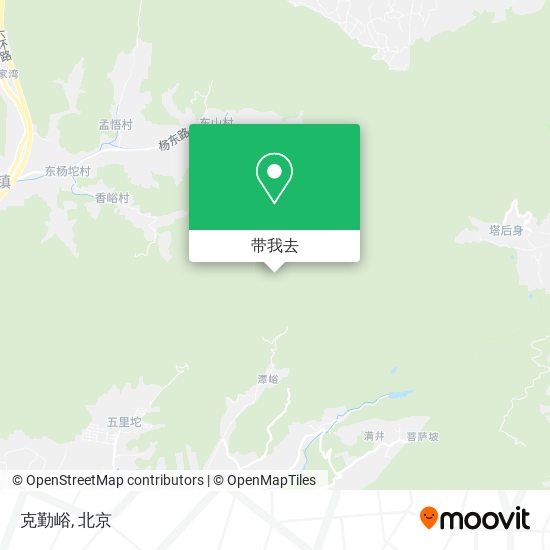 克勤峪地图
