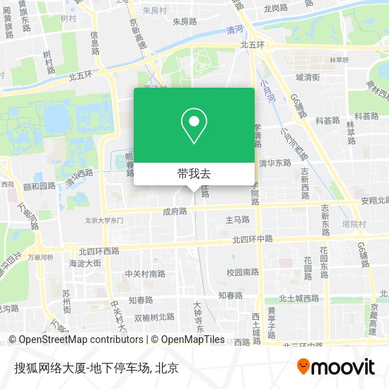 搜狐网络大厦-地下停车场地图