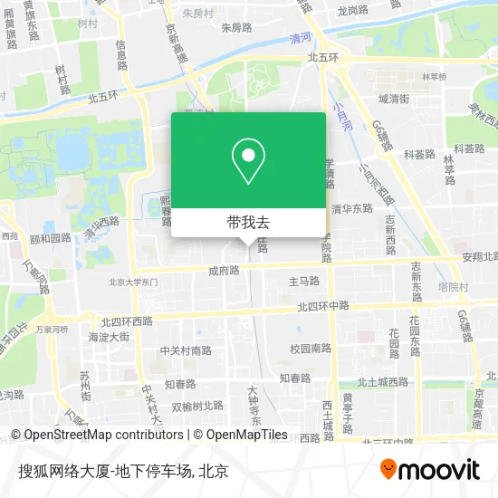 搜狐网络大厦-地下停车场地图