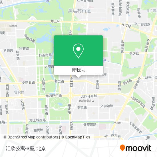 汇欣公寓-S座地图