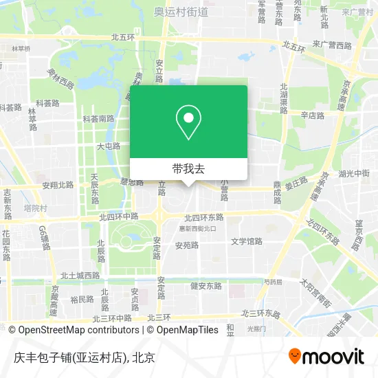 庆丰包子铺(亚运村店)地图