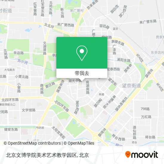 北京文博学院美术艺术教学园区地图