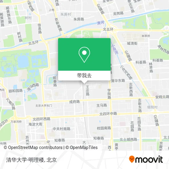 清华大学-明理楼地图