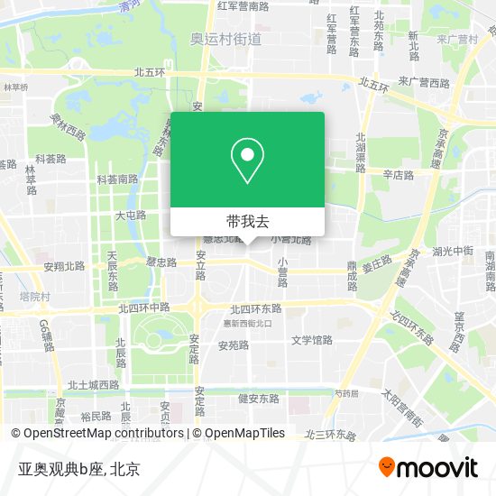 亚奥观典b座地图