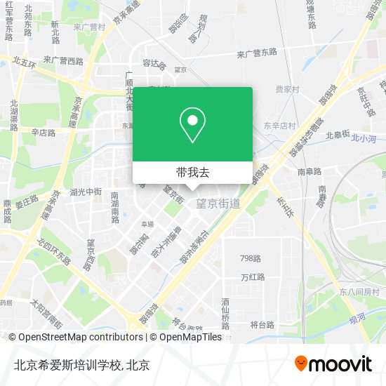 北京希爱斯培训学校地图