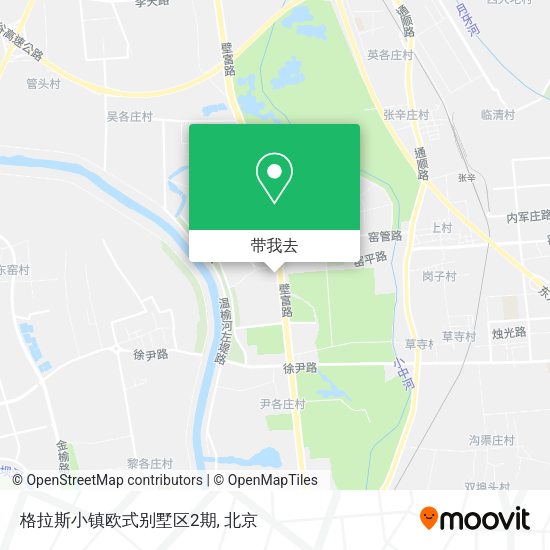 格拉斯小镇欧式别墅区2期地图