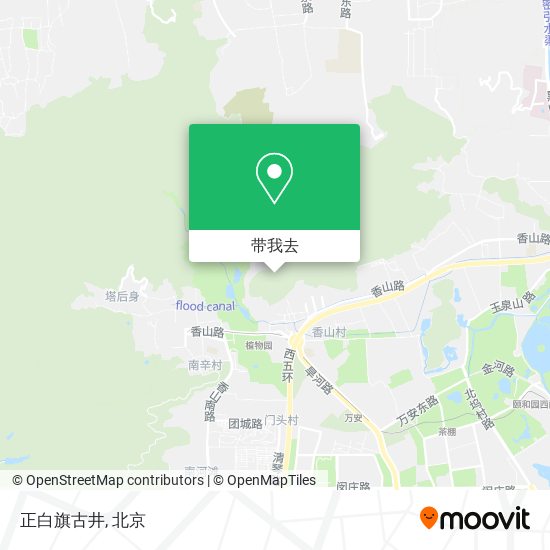 正白旗古井地图