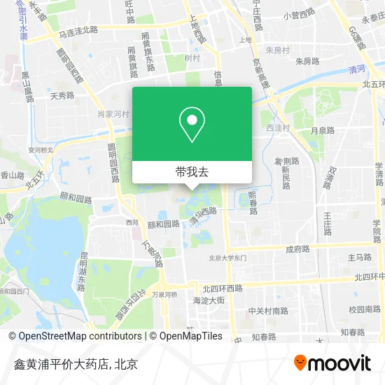 鑫黄浦平价大药店地图