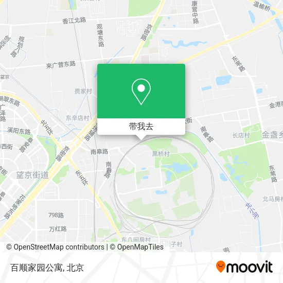 百顺家园公寓地图