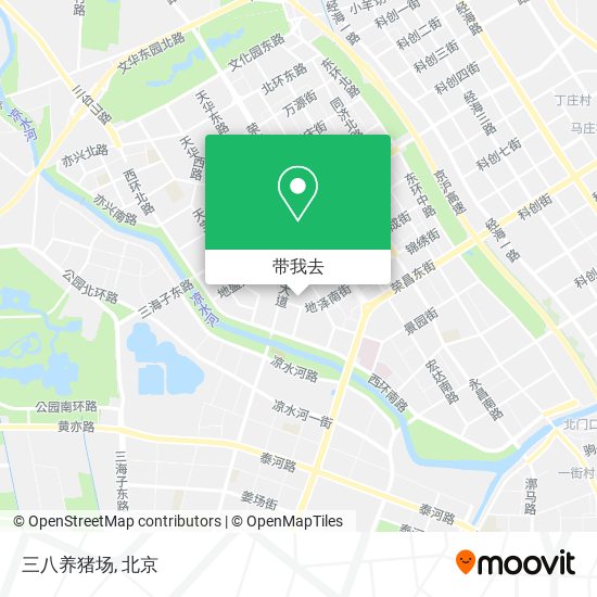三八养猪场地图