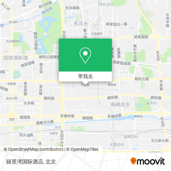 丽景湾国际酒店地图