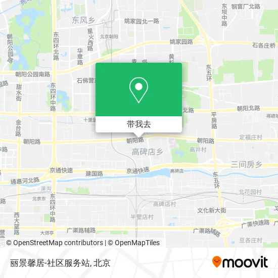 丽景馨居-社区服务站地图