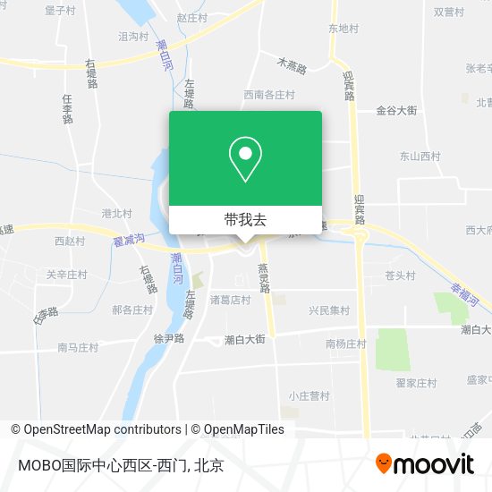 MOBO国际中心西区-西门地图