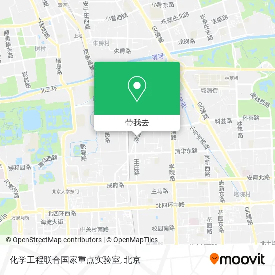 化学工程联合国家重点实验室地图