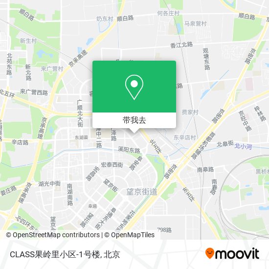 CLASS果岭里小区-1号楼地图
