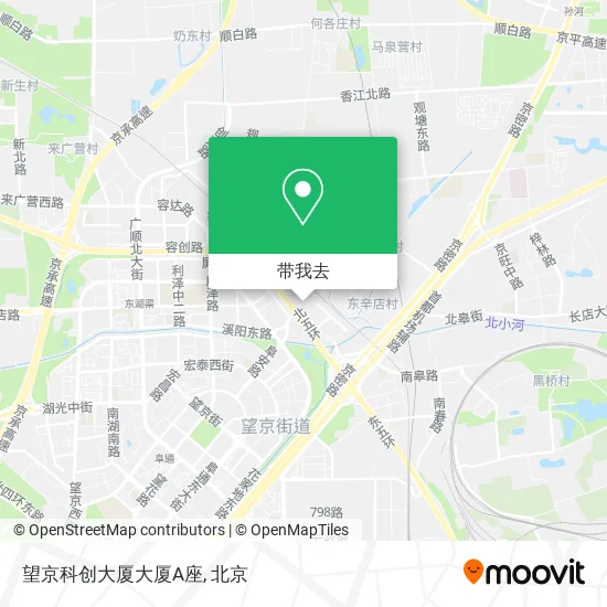 望京科创大厦大厦A座地图