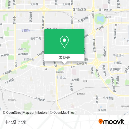 丰北桥地图