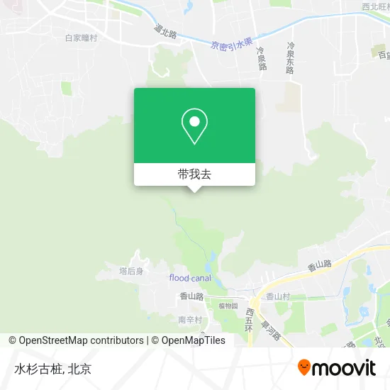 水杉古桩地图