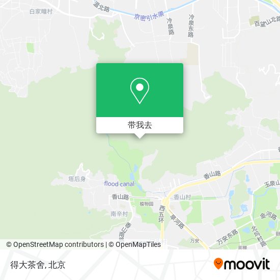 得大茶舍地图