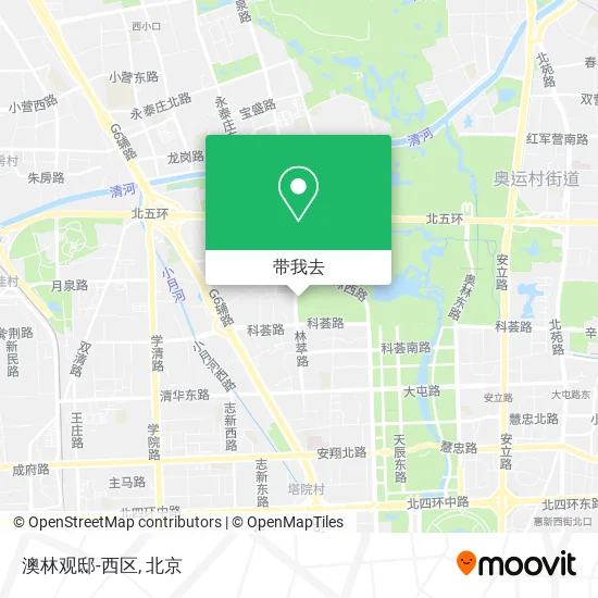 澳林观邸-西区地图