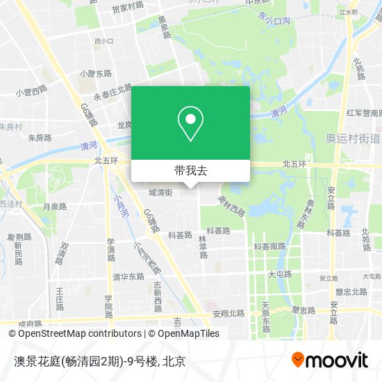 澳景花庭(畅清园2期)-9号楼地图