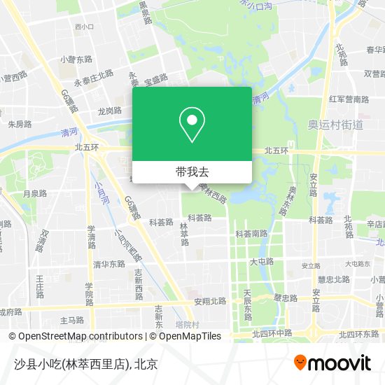 沙县小吃(林萃西里店)地图