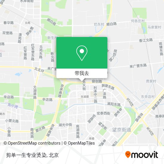 剪单一生专业烫染地图