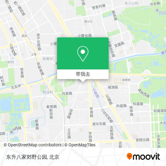 东升八家郊野公园地图