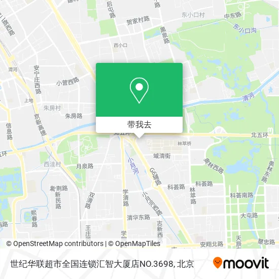 世纪华联超市全国连锁汇智大厦店NO.3698地图