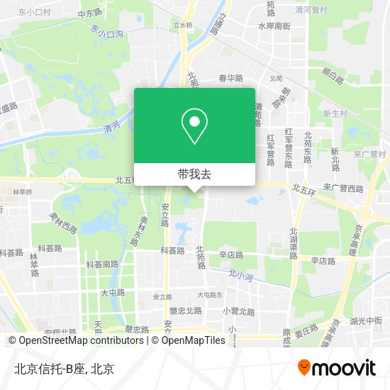 北京信托-B座地图