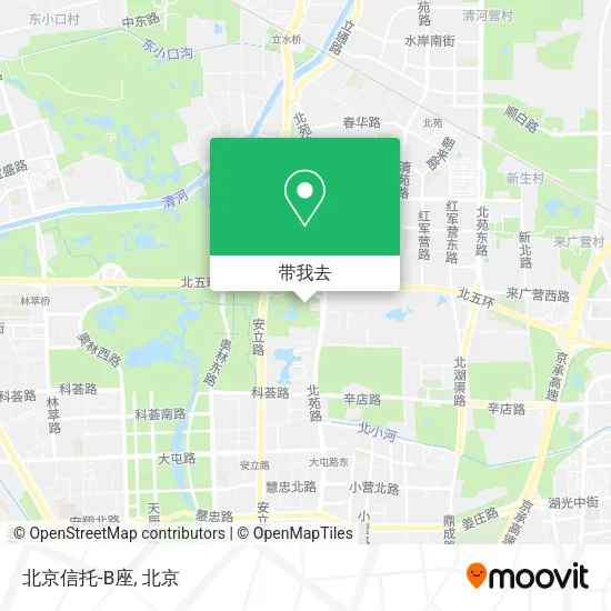 北京信托-B座地图