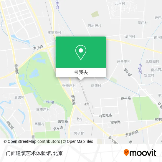 门面建筑艺术体验馆地图