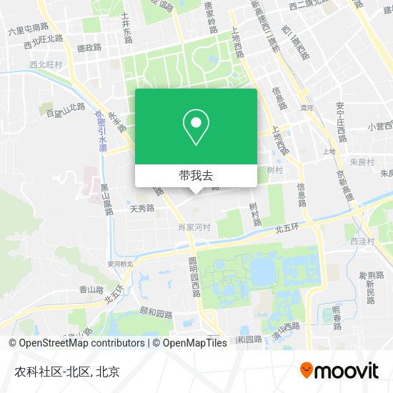 农科社区-北区地图