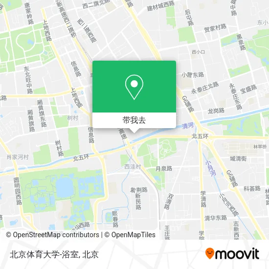 北京体育大学-浴室地图