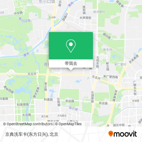 京典洗车卡(东方日兴)地图