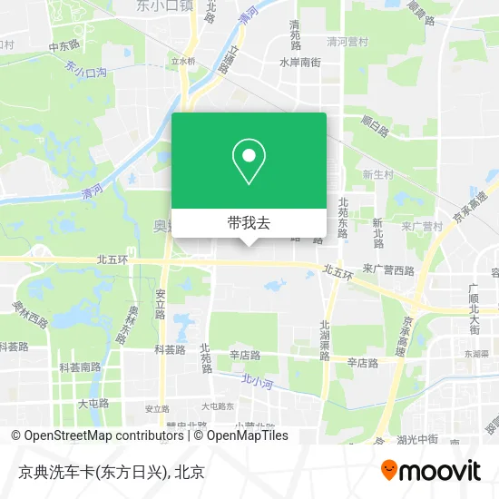 京典洗车卡(东方日兴)地图
