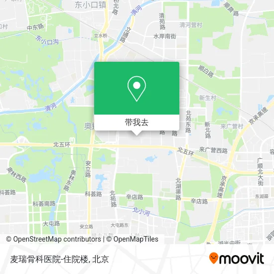 麦瑞骨科医院-住院楼地图