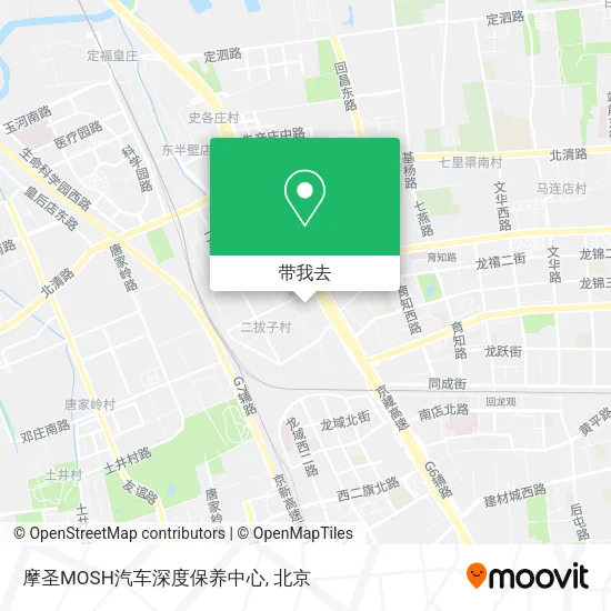 摩圣MOSH汽车深度保养中心地图