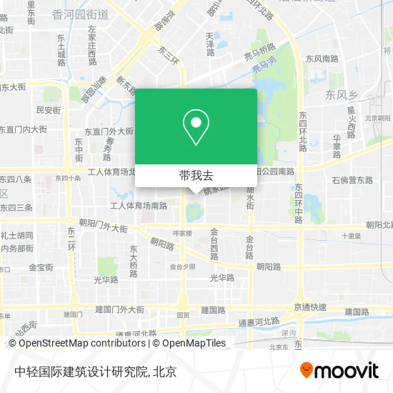 中轻国际建筑设计研究院地图
