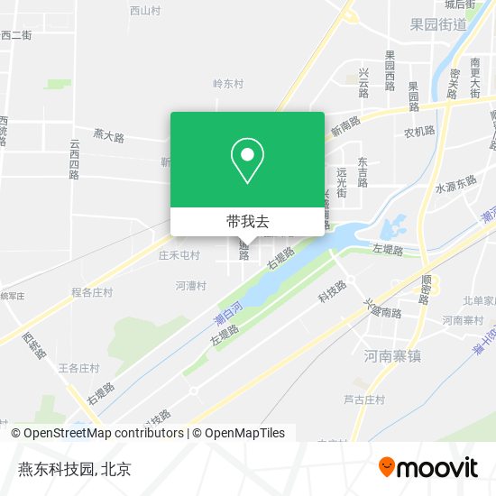 燕东科技园地图