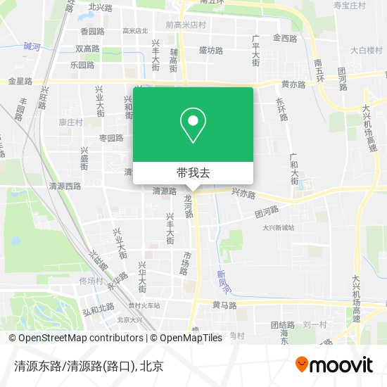 清源东路/清源路(路口)地图