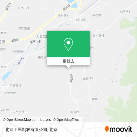 北京卫民制衣有限公司地图