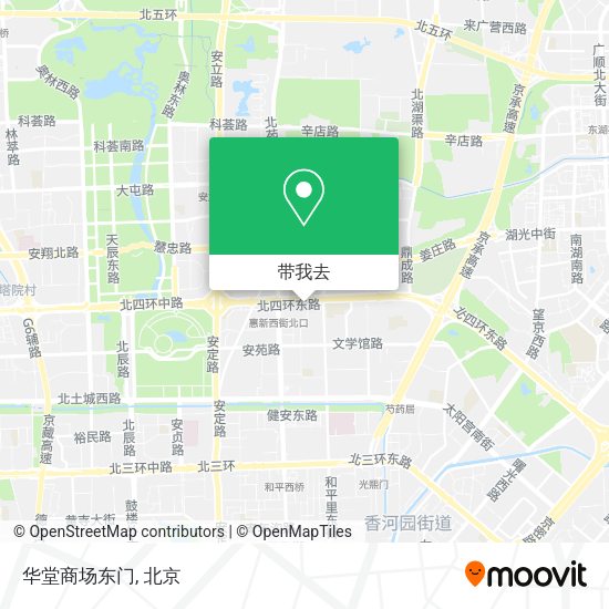 华堂商场东门地图