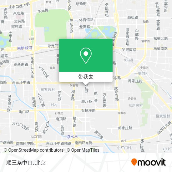 顺三条中口地图
