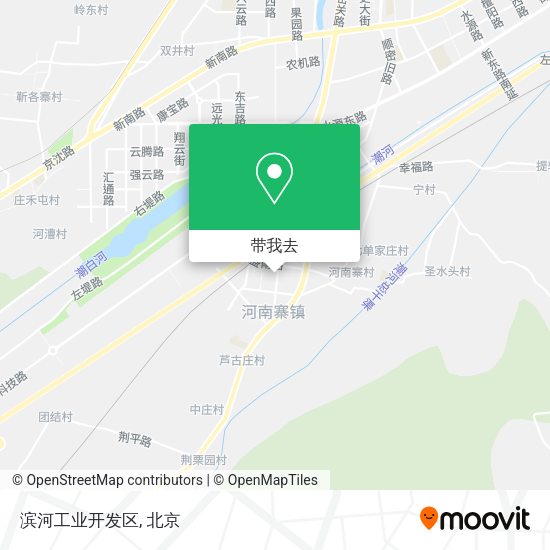 滨河工业开发区地图