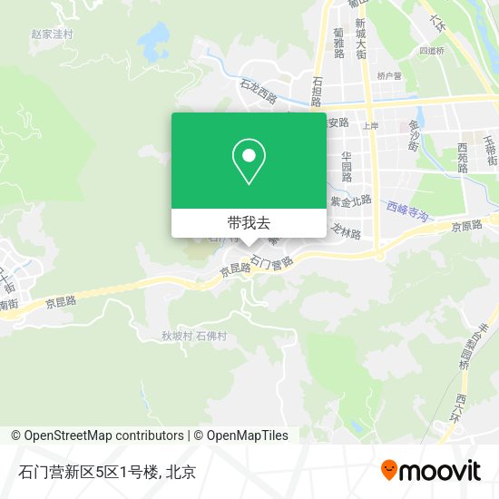 石门营新区5区1号楼地图