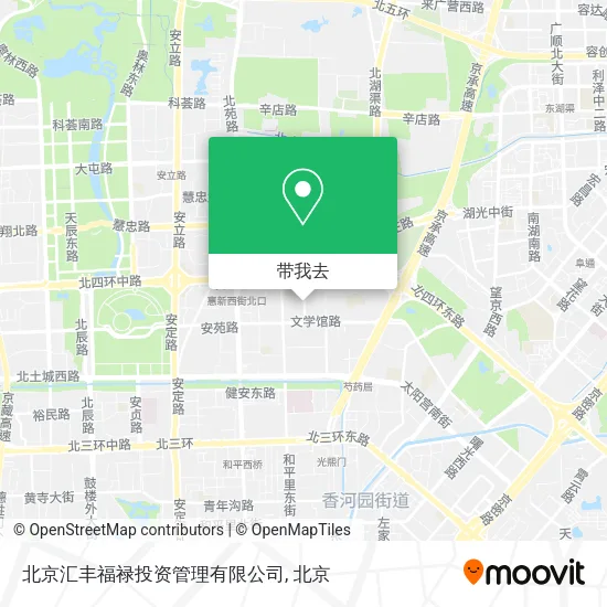 北京汇丰福禄投资管理有限公司地图