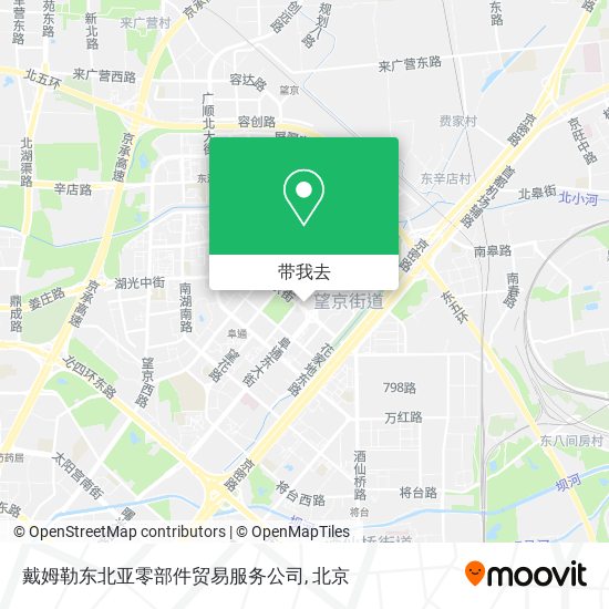 戴姆勒东北亚零部件贸易服务公司地图