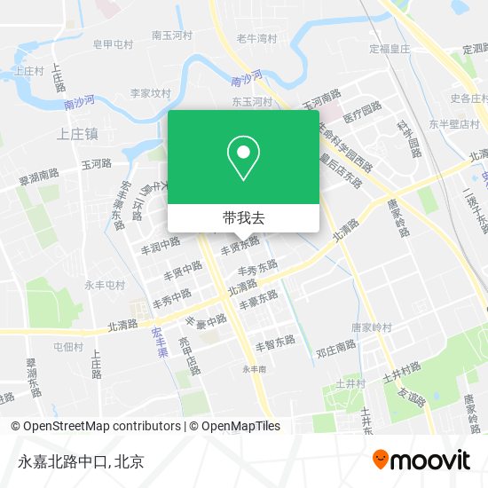 永嘉北路中口地图